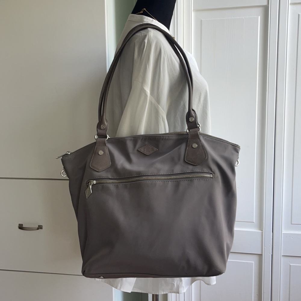 MZ Wallace
The Chelsea Small Grey Nylon Tote